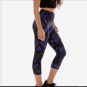 K-Deer Hype Crop Leggings Sz M